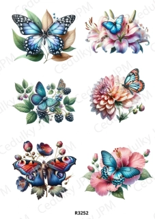 Rýžový a Soft  papír  A4 pro decoupage- R03252