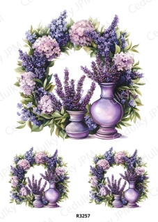 Rýžový a Soft papír A4 pro decoupage- R03257