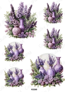 Rýžový a Soft papír A4 pro decoupage- R03260