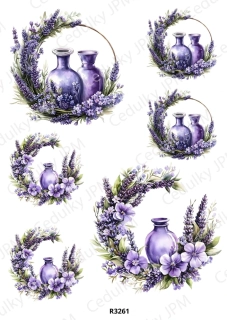 Rýžový a Soft papír A4 pro decoupage- R03261