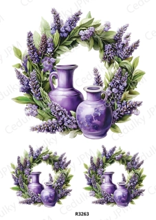 Rýžový a Soft papír A4 pro decoupage- R03263