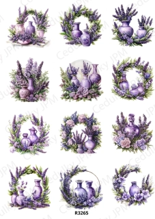 Rýžový a Soft papír A4 pro decoupage- R03265