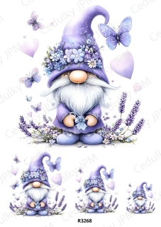 Rýžový a Soft papír A4 pro decoupage- R03268