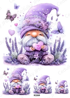 Rýžový a Soft papír A4 pro decoupage- R03269