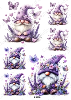 Rýžový a Soft papír A4 pro decoupage- R03270