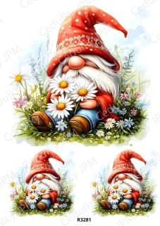 Rýžový a Soft papír A4 pro decoupage- R03281