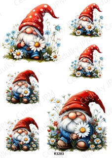 Rýžový a Soft papír A4 pro decoupage- R03283