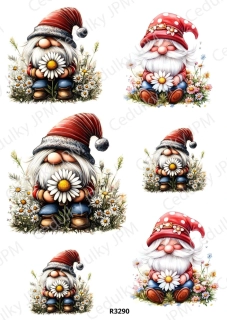 Rýžový a Soft papír A4 pro decoupage- R03290