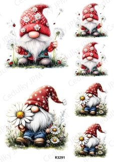 Rýžový a Soft papír A4 pro decoupage- R03291