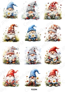 Rýžový a Soft papír A4 pro decoupage- R03294