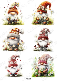 Rýžový a Soft papír A4 pro decoupage- R03296