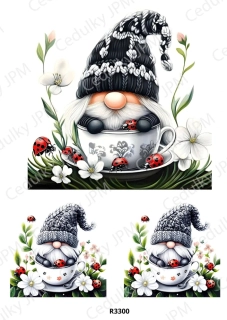 Rýžový a Soft papír A4 pro decoupage- R03300