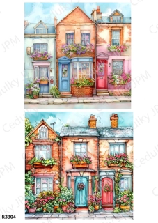 Rýžový a Soft  papír  A4 pro decoupage- R03304