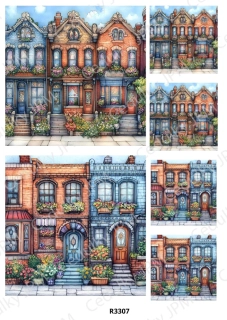 Rýžový a Soft  papír  A4 pro decoupage- R03307