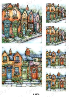 Rýžový a Soft  papír  A4 pro decoupage- R03309