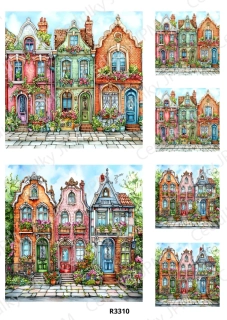 Rýžový a Soft  papír  A4 pro decoupage- R03310