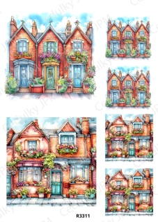 Rýžový a Soft  papír  A4 pro decoupage- R03311