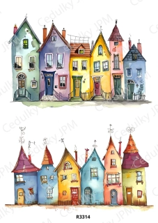 Rýžový a Soft  papír  A4 pro decoupage- R03314