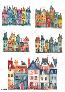 Rýžový a Soft  papír  A4 pro decoupage- R03319