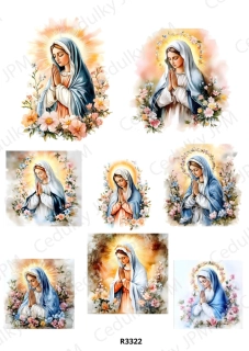 Rýžový a Soft  papír  A4 pro decoupage- R03322