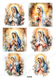 Rýžový a Soft  papír  A4 pro decoupage- R03329