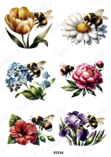 Rýžový a Soft  papír  A4 pro decoupage- R03334