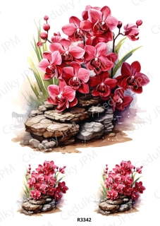 Rýžový a Soft papír A4 pro decoupage- R03342