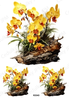 Rýžový a Soft papír A4 pro decoupage- R03343