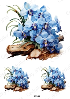 Rýžový a Soft papír A4 pro decoupage- R03344