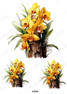 Rýžový a Soft papír A4 pro decoupage- R03346
