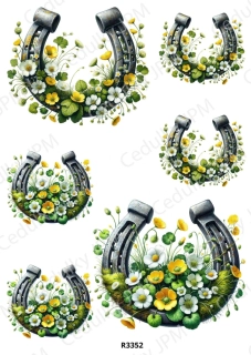 Rýžový a Soft papír A4 pro decoupage- R03352