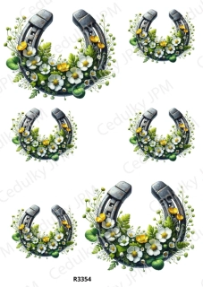 Rýžový a Soft papír A4 pro decoupage- R03354