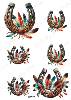 Rýžový a Soft papír A4 pro decoupage- R03357