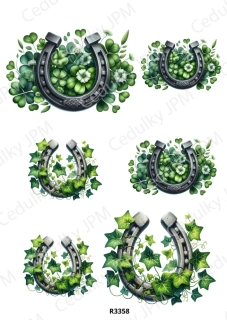 Rýžový a Soft papír A4 pro decoupage- R03358