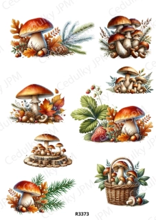 Rýžový a Soft papír A4 pro decoupage- R03373