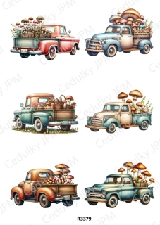 Rýžový a Soft papír A4 pro decoupage- R03379