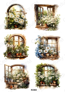 Rýžový a Soft papír A4 pro decoupage- R03384
