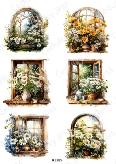 Rýžový a Soft papír A4 pro decoupage- R03385