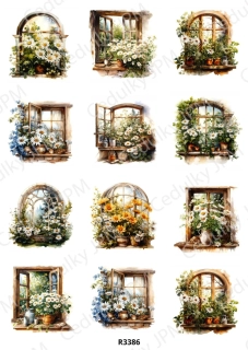 Rýžový a Soft papír A4 pro decoupage- R03386
