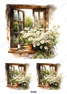 Rýžový a Soft papír A4 pro decoupage- R03388
