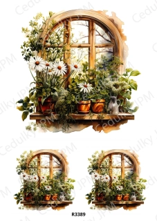 Rýžový a Soft papír A4 pro decoupage- R03389