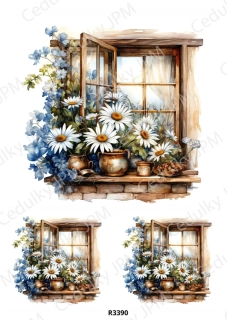 Rýžový a Soft papír A4 pro decoupage- R03390