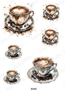 Rýžový a Soft papír A4 pro decoupage- R03395