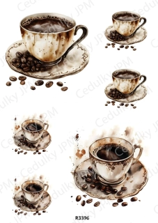 Rýžový a Soft papír A4 pro decoupage- R03396