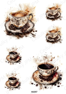 Rýžový a Soft papír A4 pro decoupage- R03397