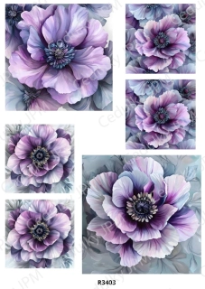 Rýžový a Soft papír A4 pro decoupage- R03403