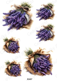 Rýžový a Soft papír A4 pro decoupage- R03407