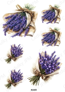 Rýžový a Soft papír A4 pro decoupage- R03409