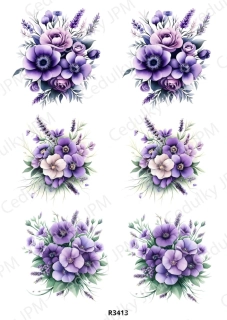 Rýžový a Soft papír A4 pro decoupage- R03413