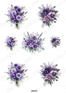 Rýžový a Soft papír A4 pro decoupage- R03414
